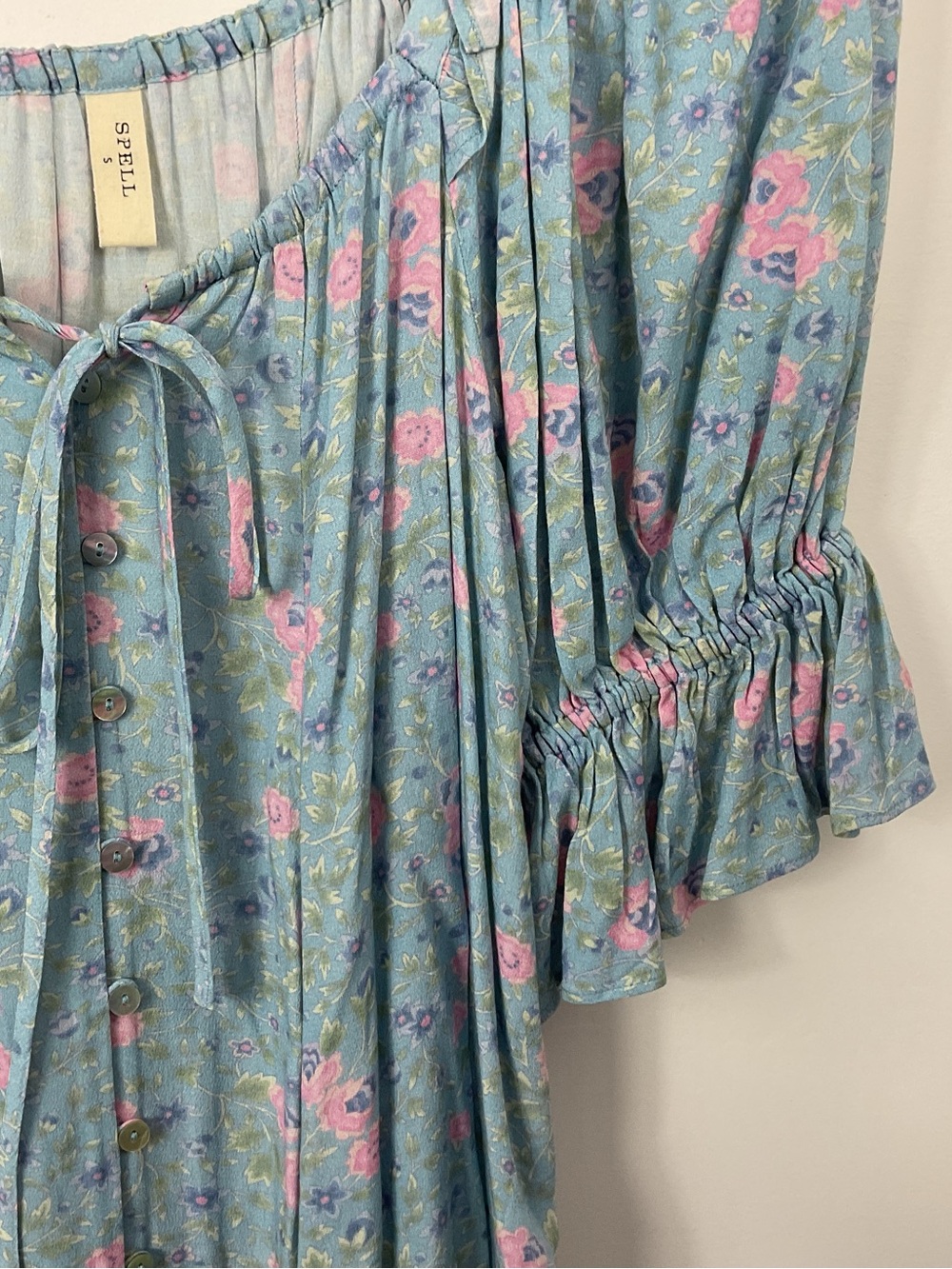 Spell & The Gypsy Dolly Mini Dress Womens Size Small - Picture 2 of 6